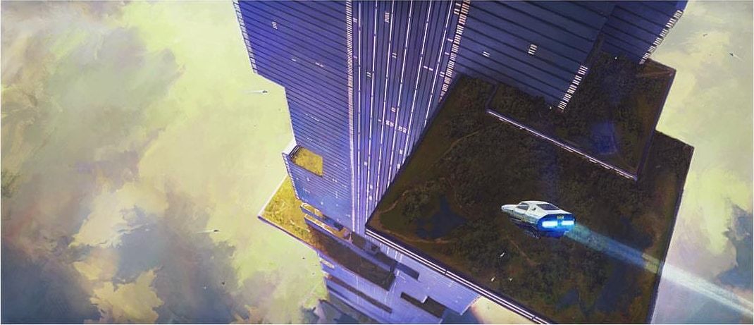 Illustration, skyline