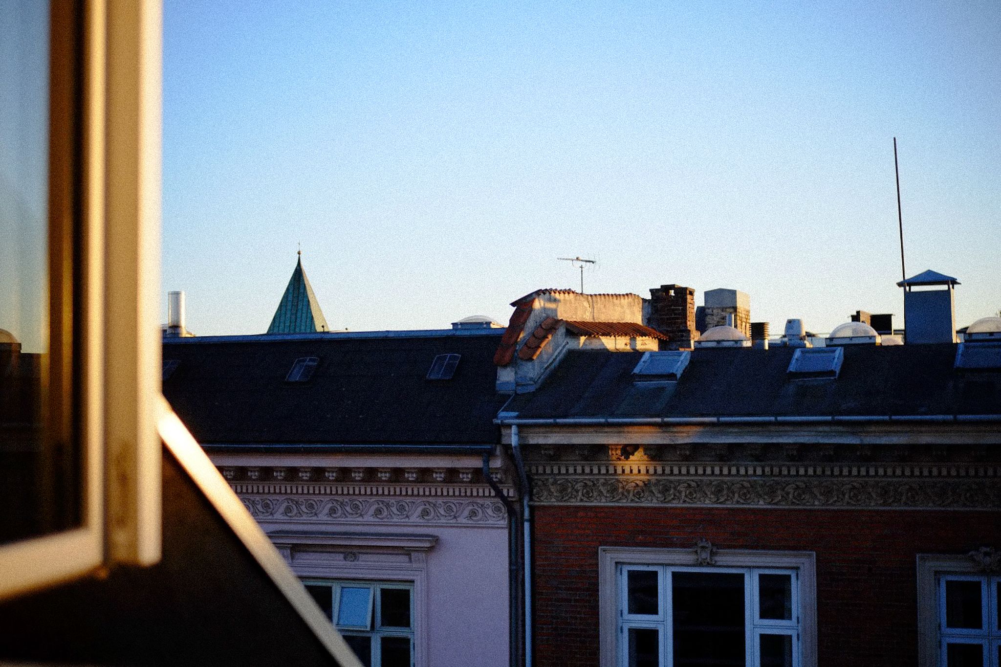 Photograph, rooftops